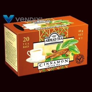 Ahmad Tea London - herbata cynamonowa 20tb papier