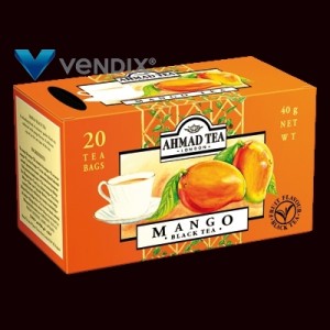 Ahmad Tea London - herbata mango ekspresowa 20tb papier﻿﻿