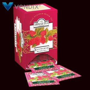 Ahmad Tea London - herbata raspberry 20tb aluminium horeca﻿﻿