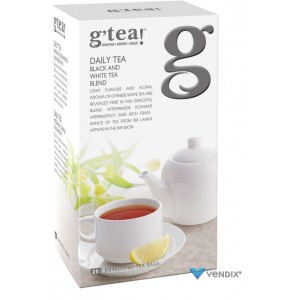 Herbata g'tea! Daily Tea exp. 25 koperty alum.